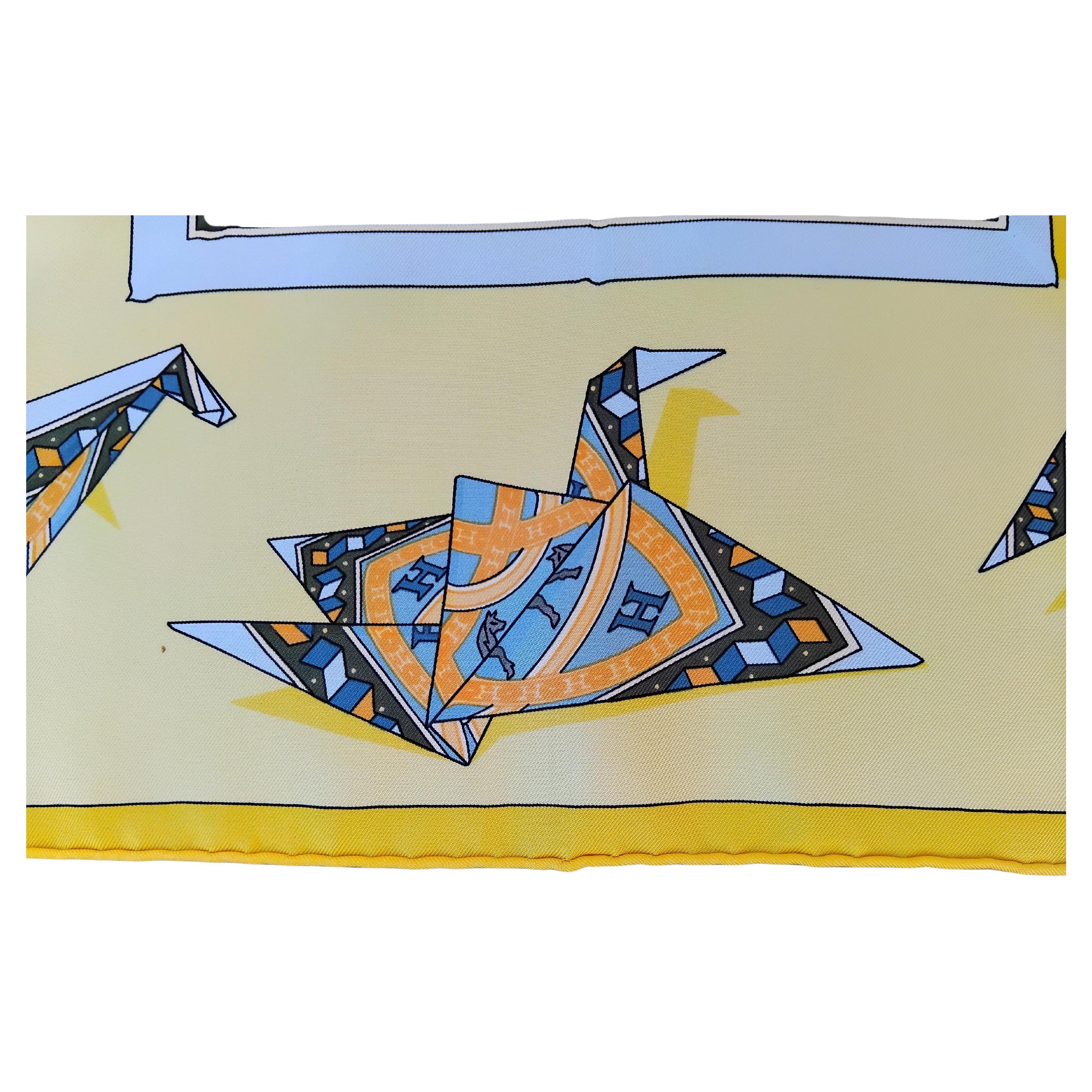 Hermès Metamorphose d'un carre Silk Scarf Karen Petrossian For Sale 1
