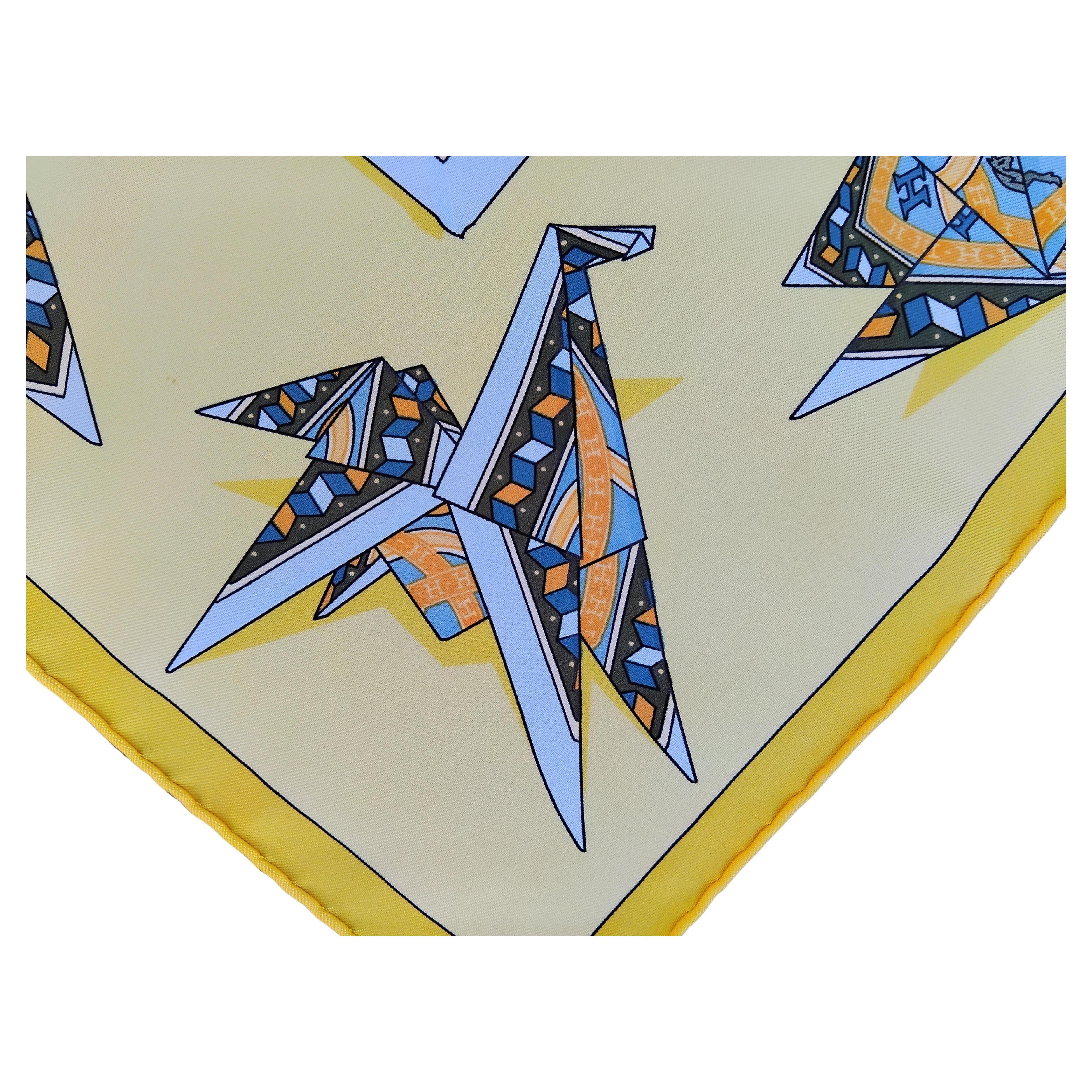 Hermès Metamorphose d'un carre Silk Scarf Karen Petrossian For Sale 2
