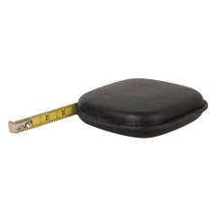 Hermes Metre Ruban in the Pocket Black Swift Leather Tape Measure New w/Box