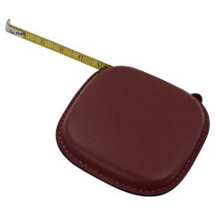 Hermes Metre Ruban In The Pocket Rouge H Swift Leather Tape Measure