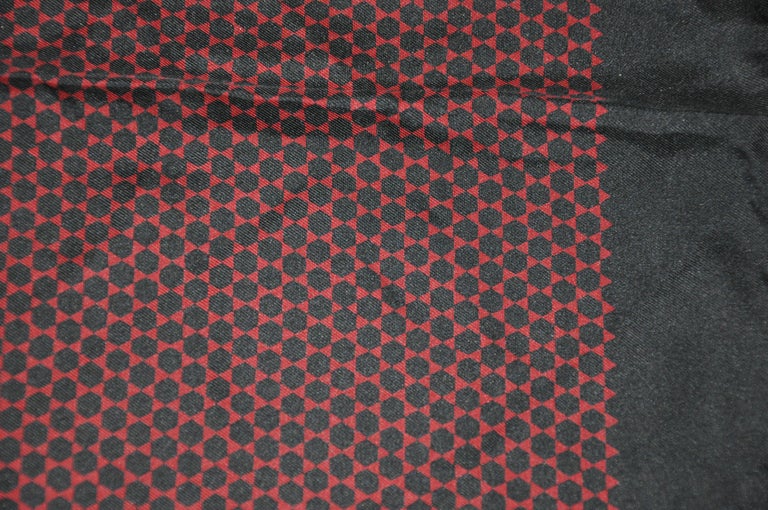 Hermes Midnight Navy with Geometric Center Classic Silk Men's