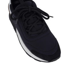 Hermes Miles Sneaker Technical Canvas / Goatskin / Calfskin 37 /7