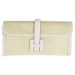 Sold at Auction: Hermes Custom Hand Painted Jige Elan 29 Clutch