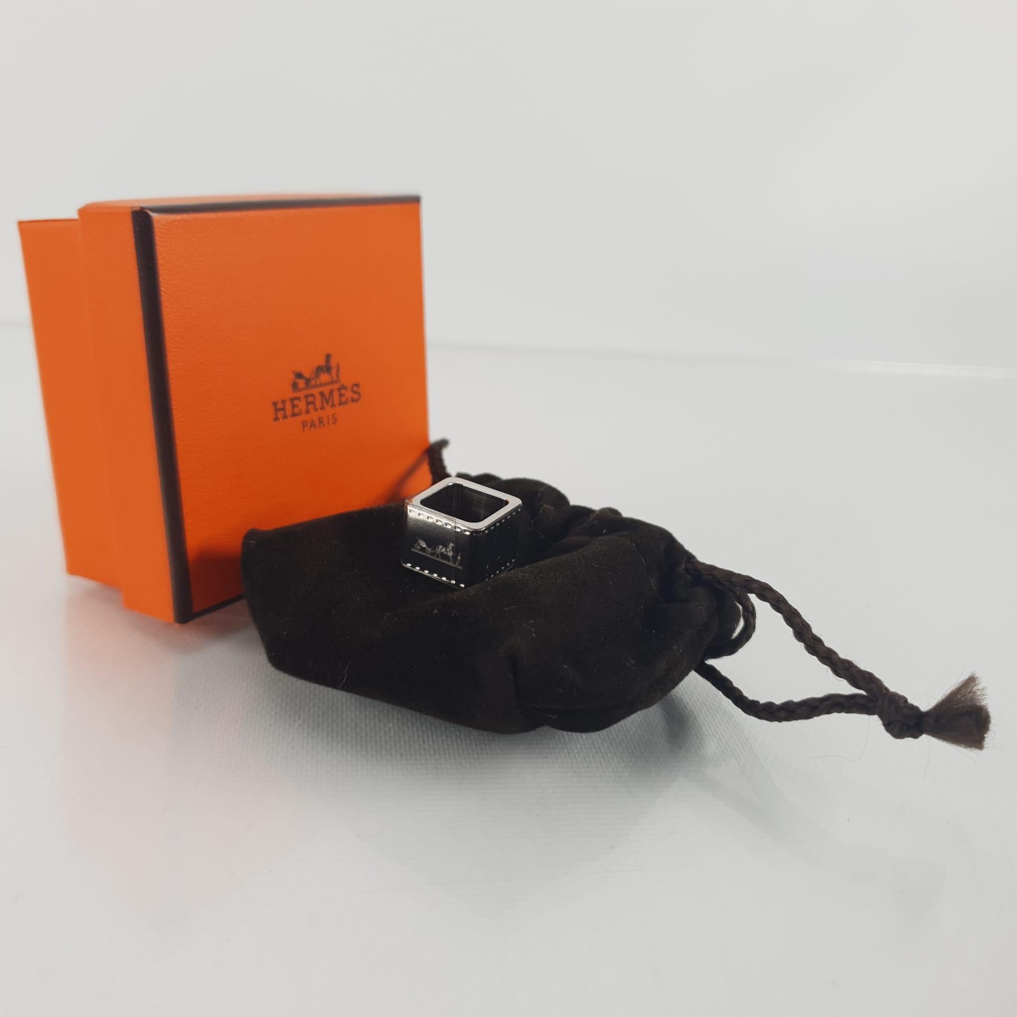 Bague Hermes Mini Bolduc Twilly 1