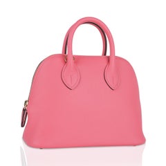 Mini Bolide 1923 Tasche Rose Azalee Evercolor von Hermès