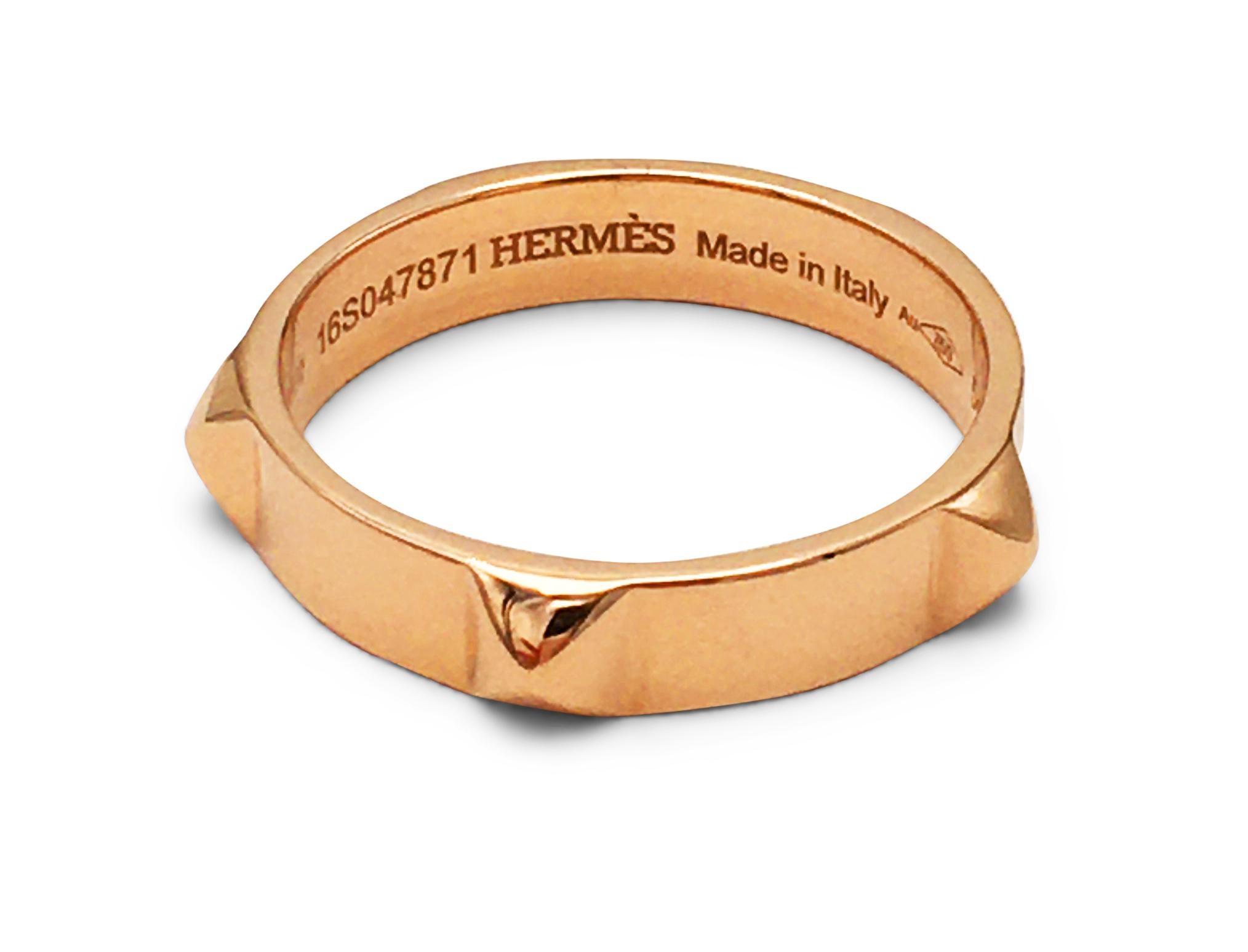 hermes mini clous ring