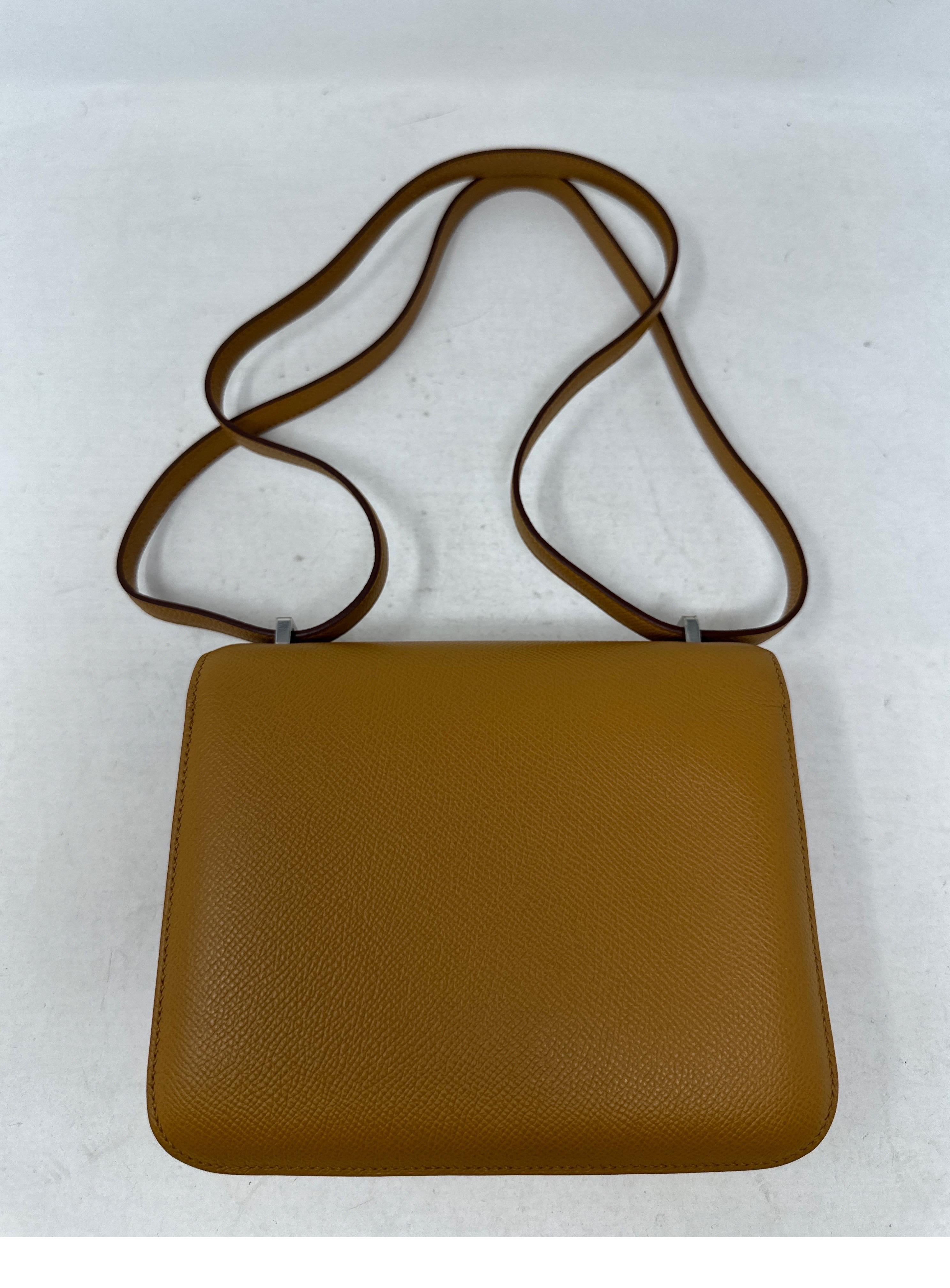 Hermes Mini Constance Gold Bag  For Sale 6