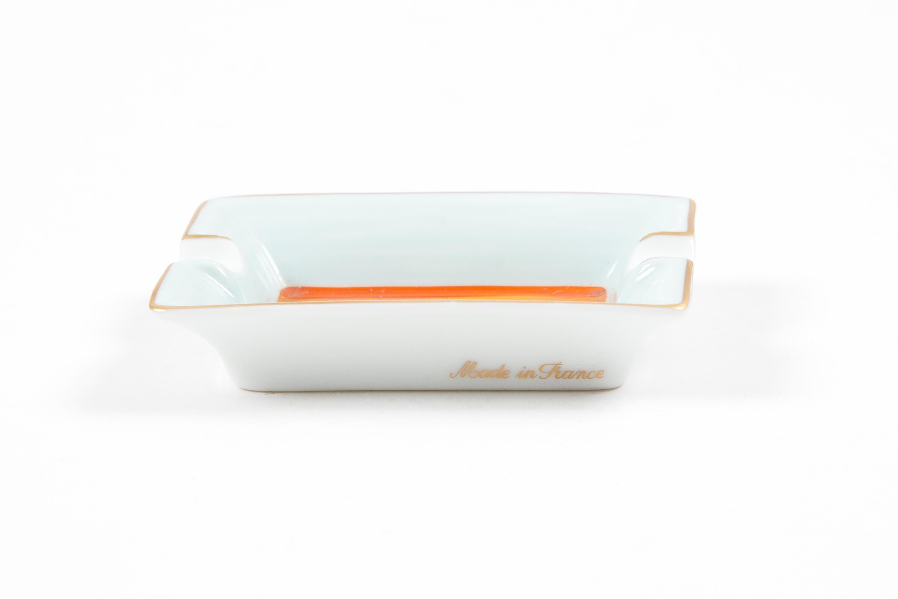Organizador Cenicero de Porcelana Mini Pato Hermes en venta 1