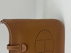 Hermes Mini Evelyn Gold PHW