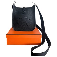 Hermes mini Evelyne 16 Black