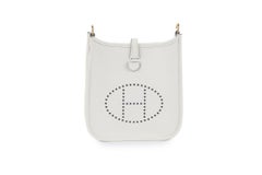 Hermès Mini Evelyne Bag Nata NIB
