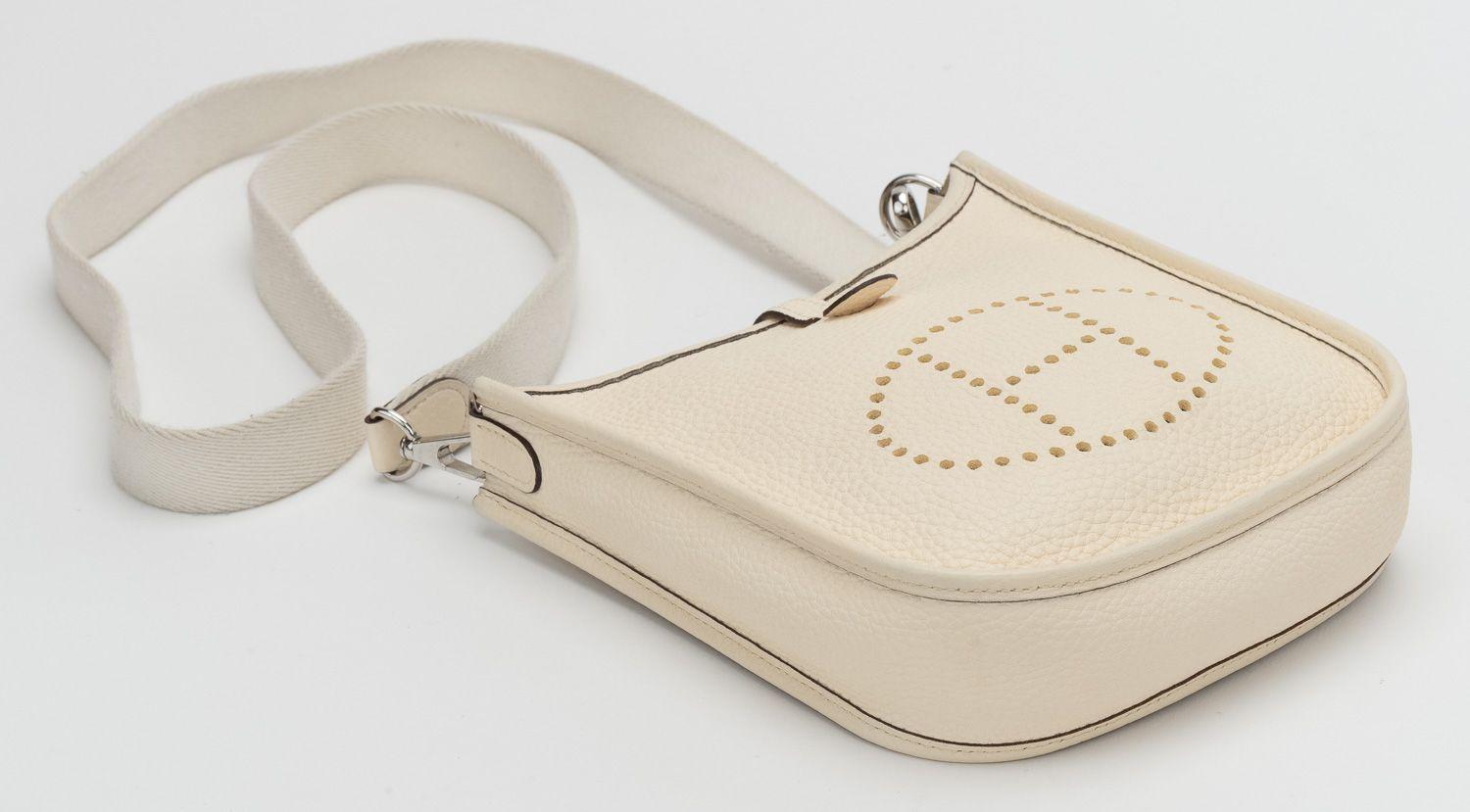 Hermès Mini Evelyne Crossbody Parchemin 1