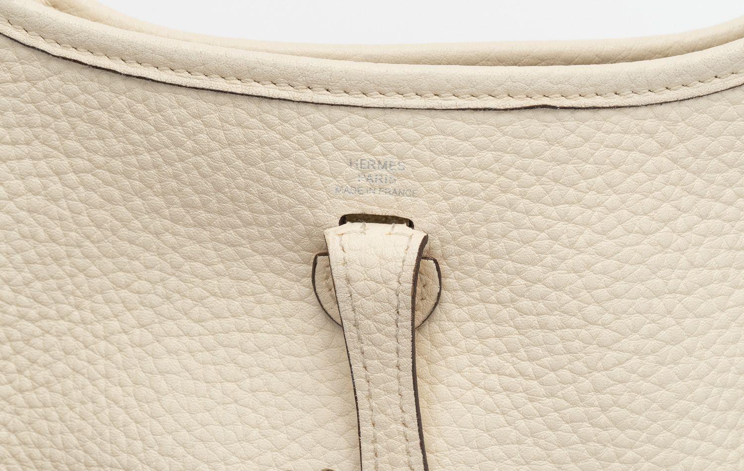 Hermès Mini Evelyne Crossbody Parchemin 3