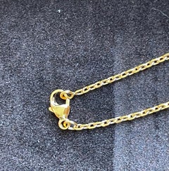 Hermes Mini H Pop Necklace Black Gold Pendant New