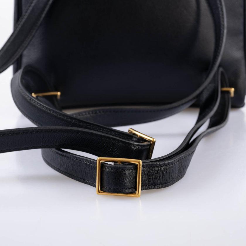 Hermès Mini Kelly Ado 20 Black Gulliver Gold Hardware 3
