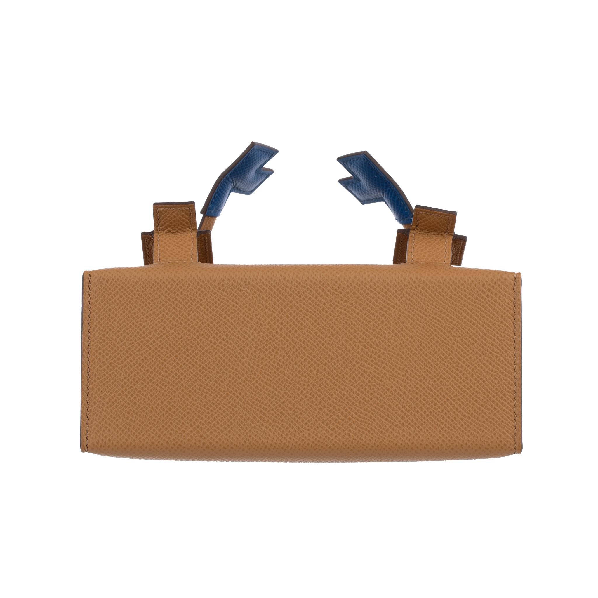 Hermes Mini Kelly Picto Doll Biscuit Epsom Leather Palladium Hardware 4