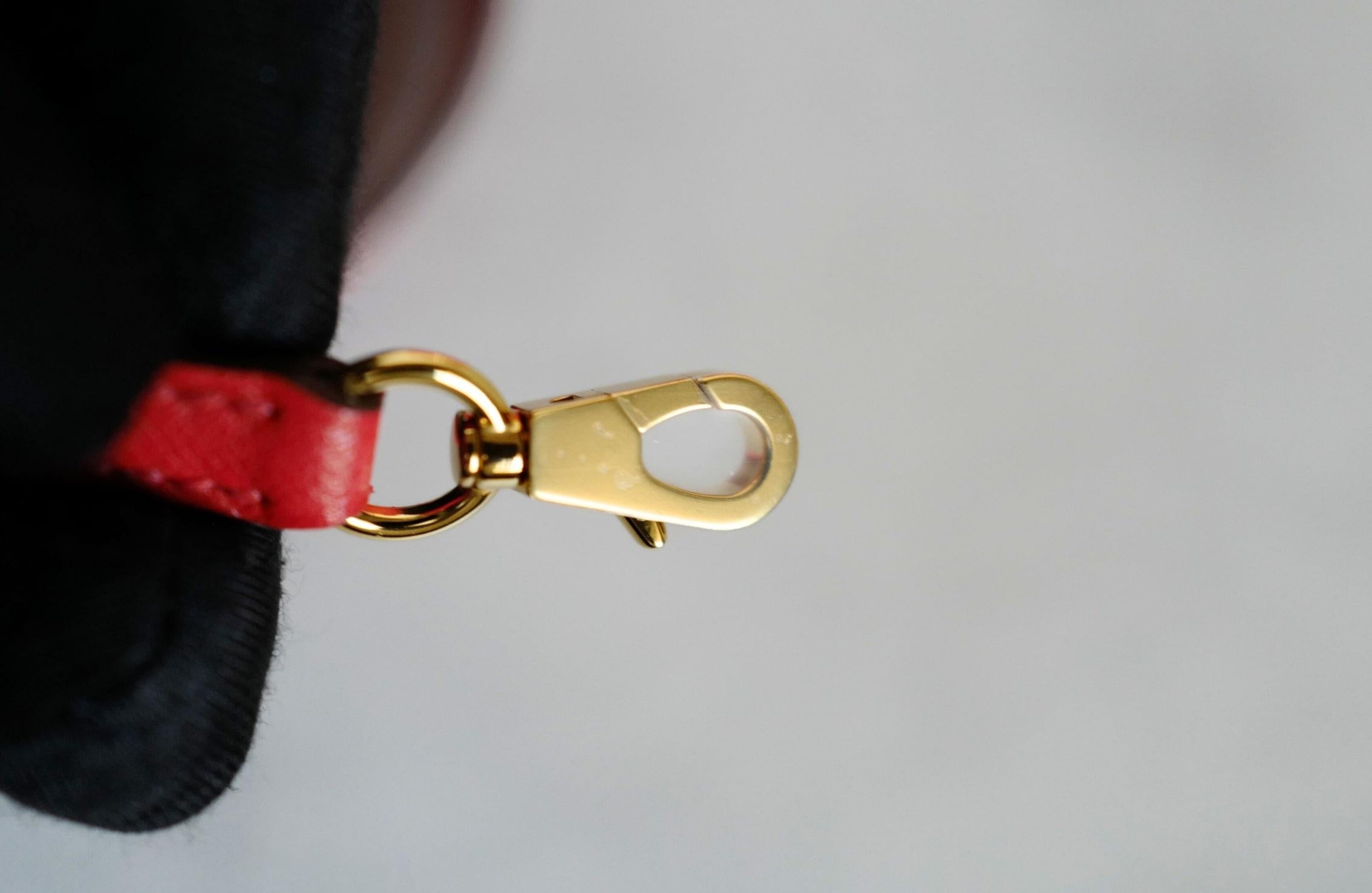 Hermès Mini Kelly Rouge De Coeur Madame Cuir Or Hardware Stamp K en vente 9