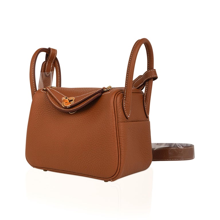 Hermès Authenticated Lindy Leather Handbag
