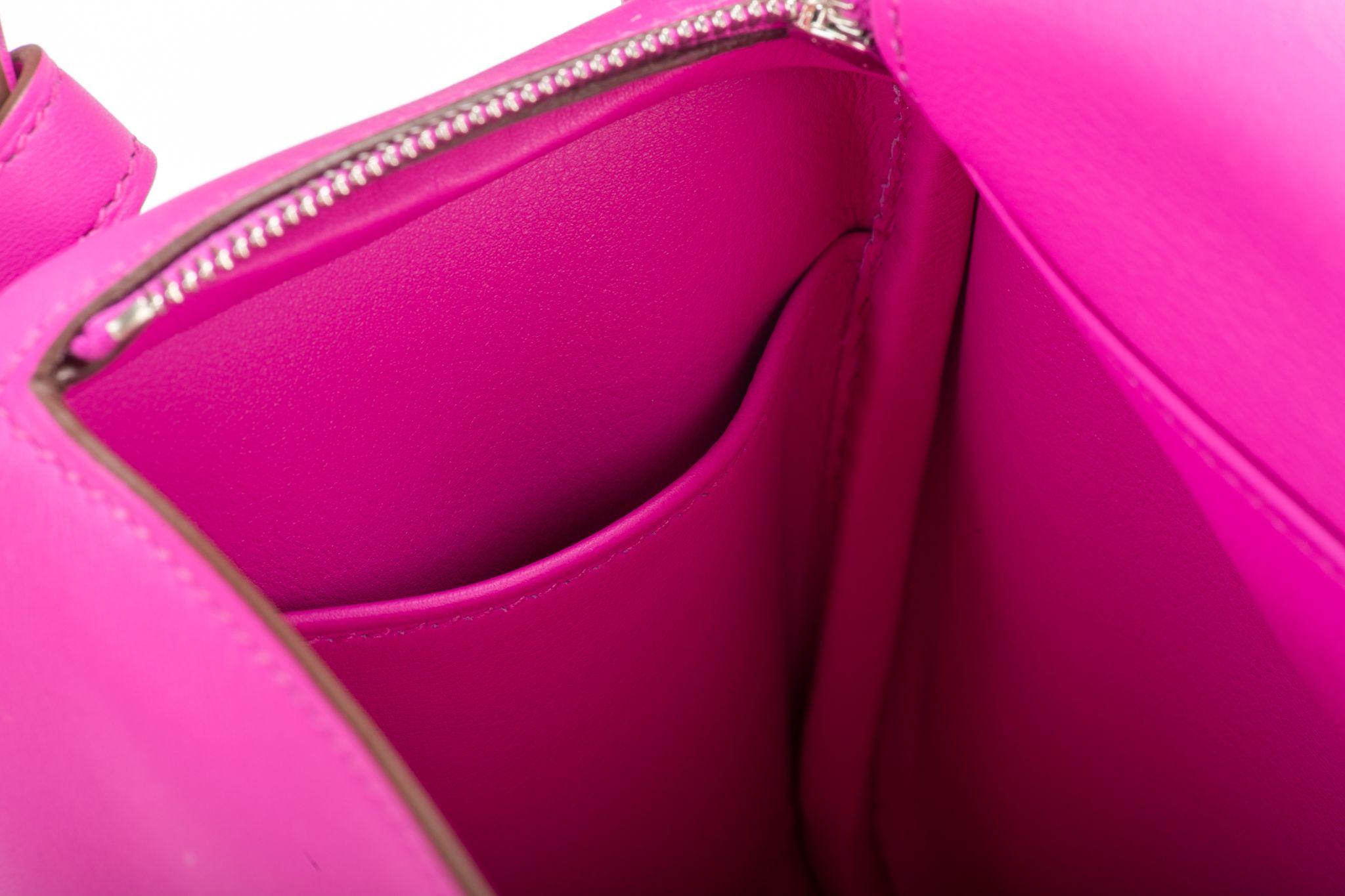 Hermes Mini Lindy Magnolia Swift BNIB im Angebot 8