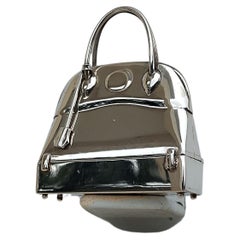 Hermès Mini Micro Bolide Bag Pill Box Mac Pherson Sterling Silver