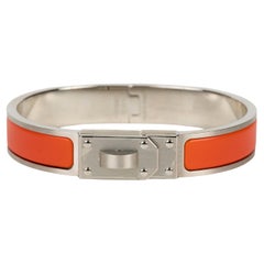 Hermès - Mini bracelet Kelly à clics orange