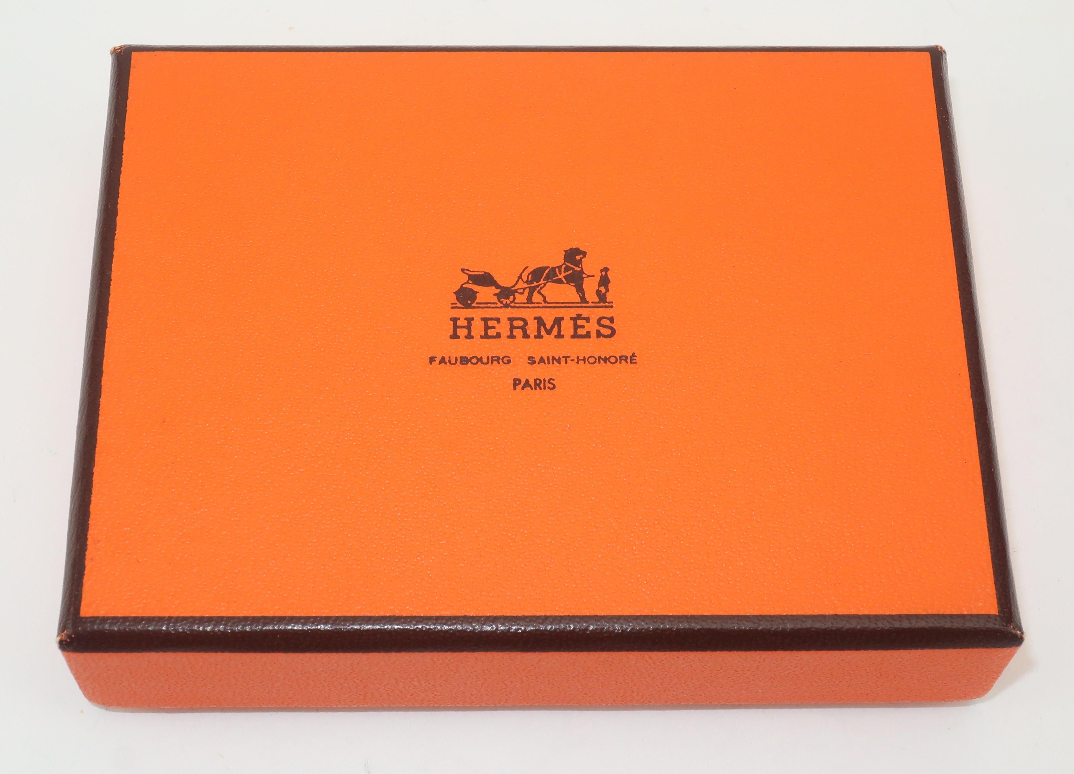 Hermès Mini-Spielkarten mit Jagdhund-Motiv 1