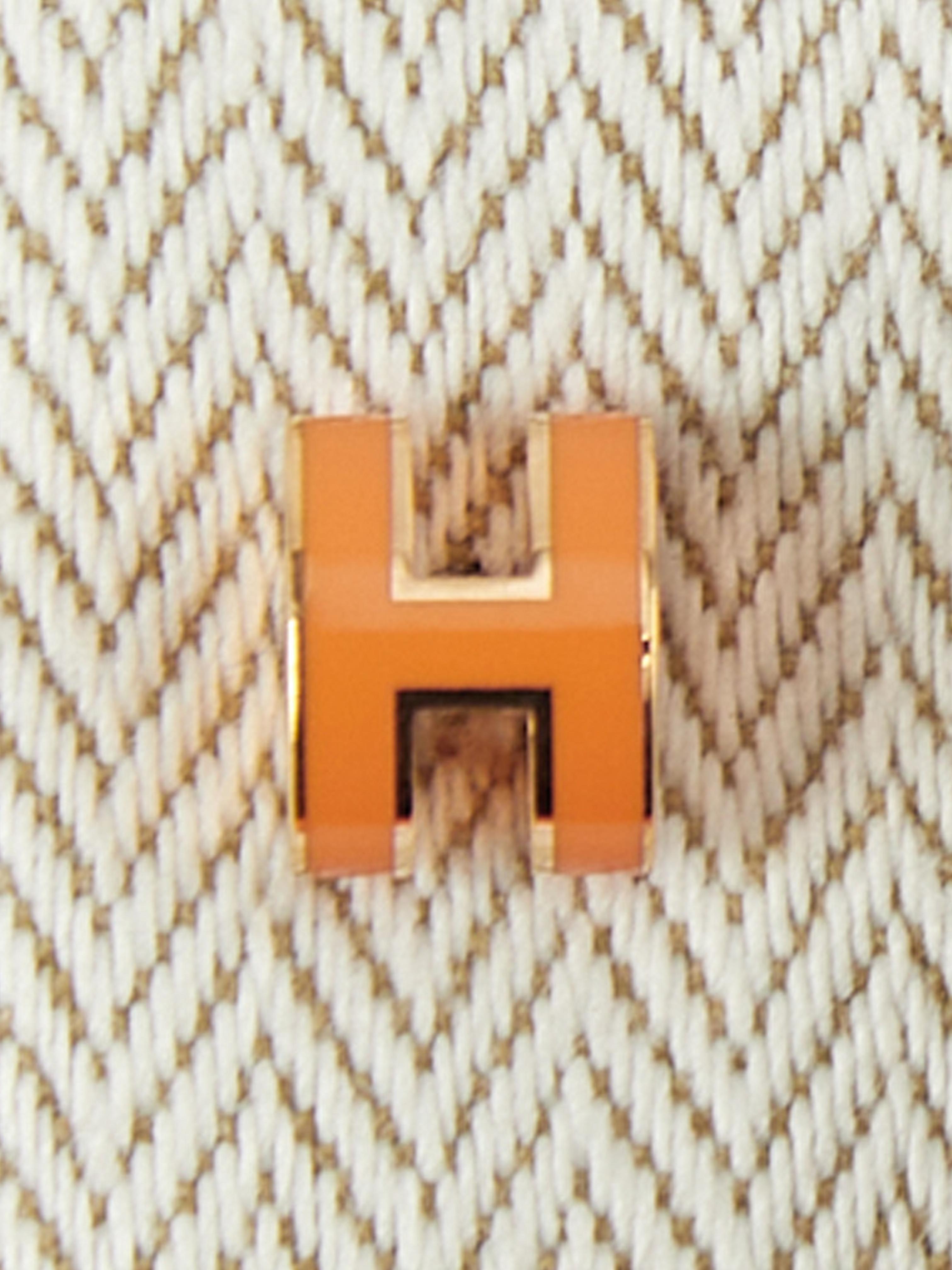 hermes mini pop h earrings