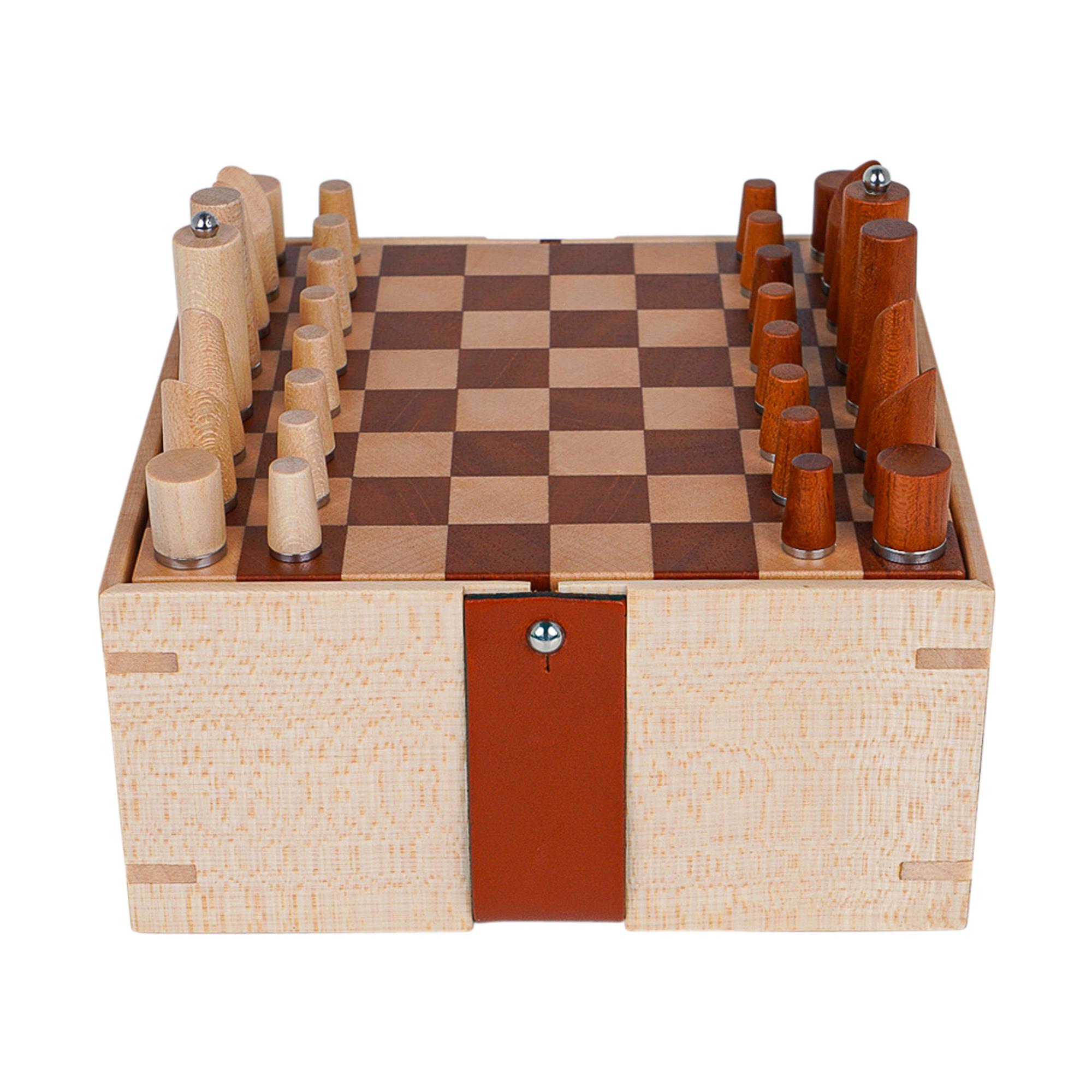 Women's or Men's Hermes Mini Samarcande Chess Set Let's Play! New w/ Box