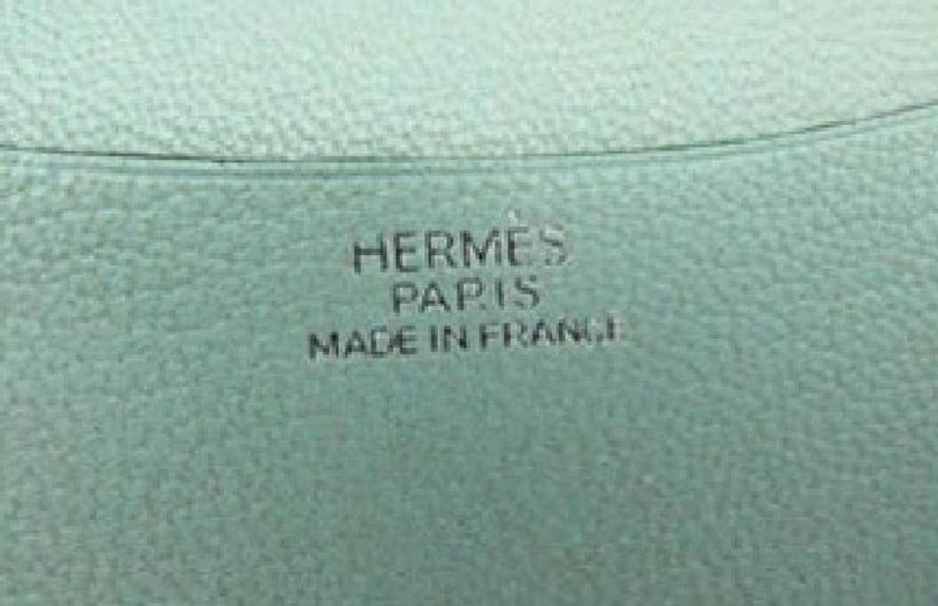 Hermès Mint Agenda Cover Card Holder Htl05 163629 For Sale 3