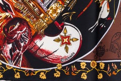 Hermes Mint Mythologies des Hommes Silk Scarf, Kermit