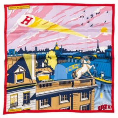 Hermès  "Minuit au Faubourg" Silk Scarf New in Box