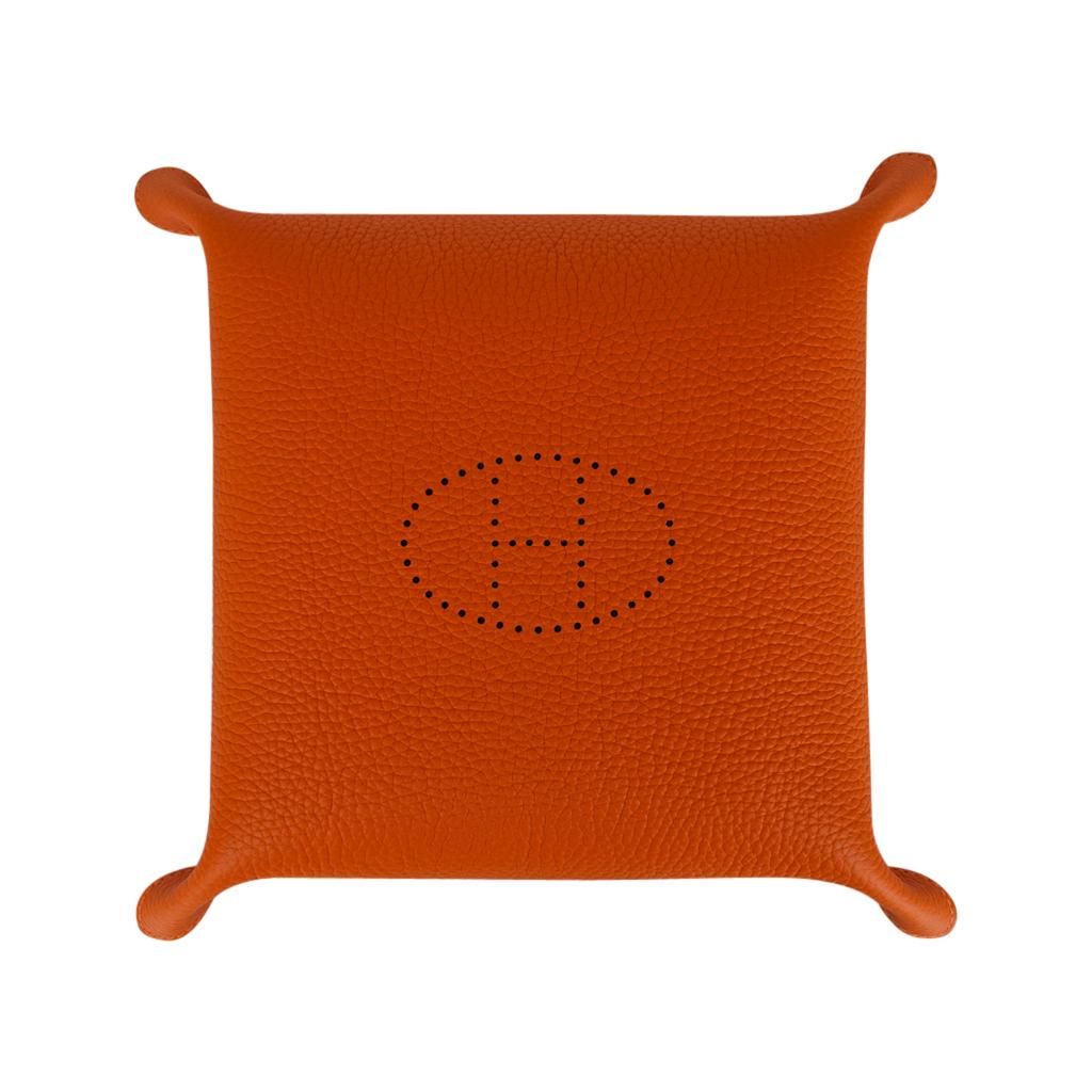 Hermes Mises Et Relances Tablett wechseln  Schreibtisch-Tablett Orange (Rot) im Angebot