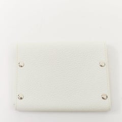 HERMES Mises et Relances: porta carte da gioco in pelle Clemence con motivo a "H" traforato
