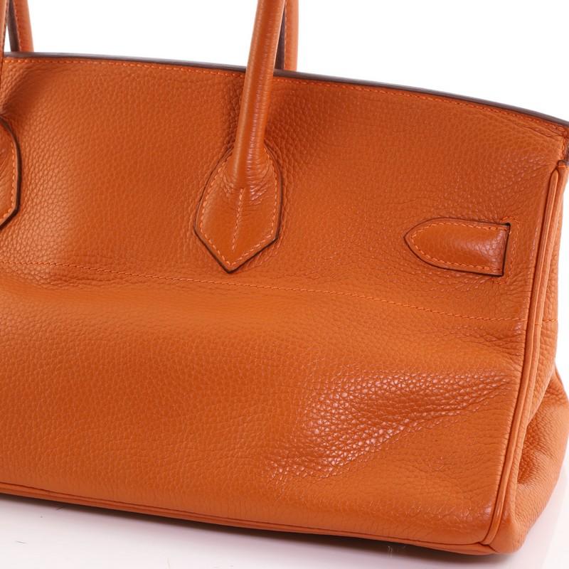 Hermes Model: Birkin JPG Bag Potiron Clemence with Palladium Hardware 42 2