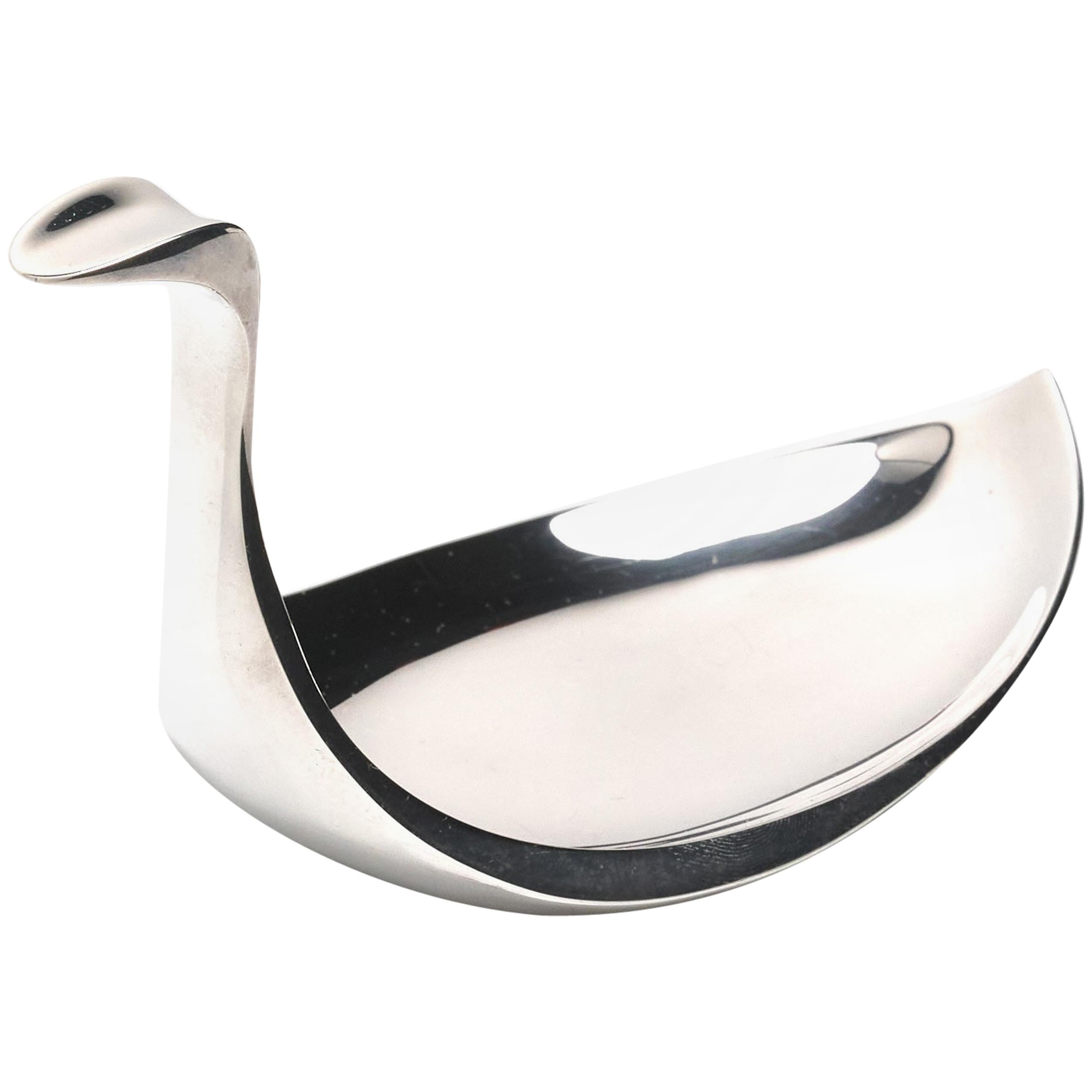 Hermes Modernist Swan Ashtray For Sale