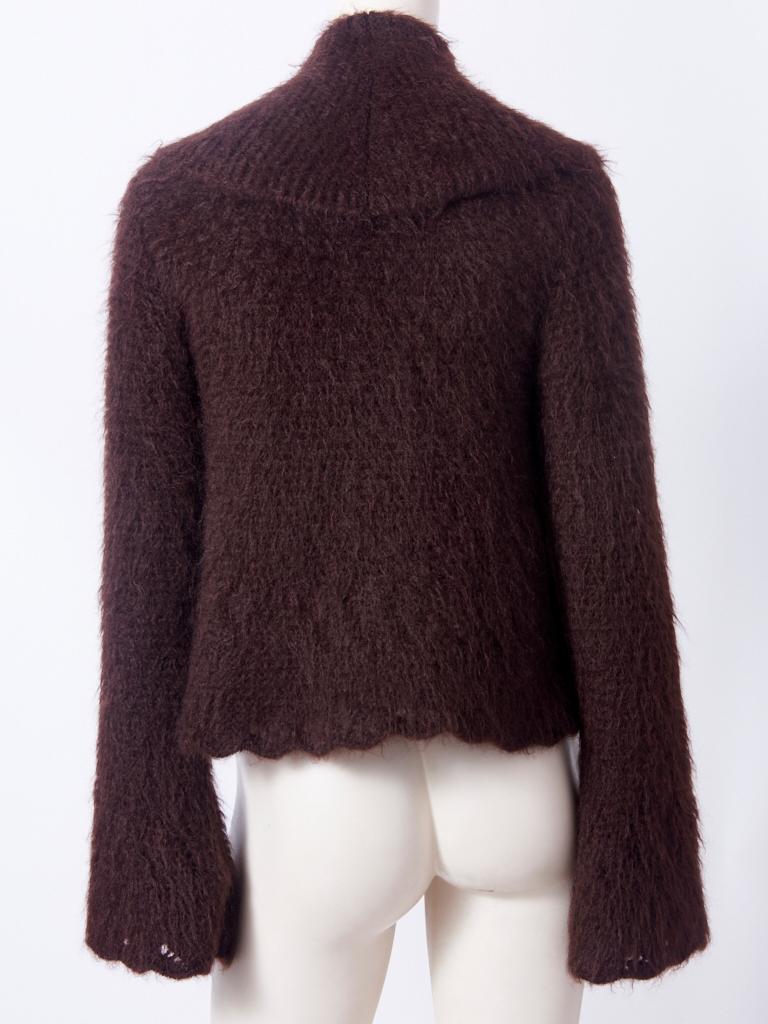 mohair sweater coat