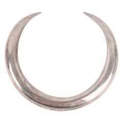 Collana Hermès Mombasa Silver Torque