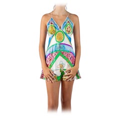 Hermes - Collection Morphew - Mini robe de cocktail en sergé de soie