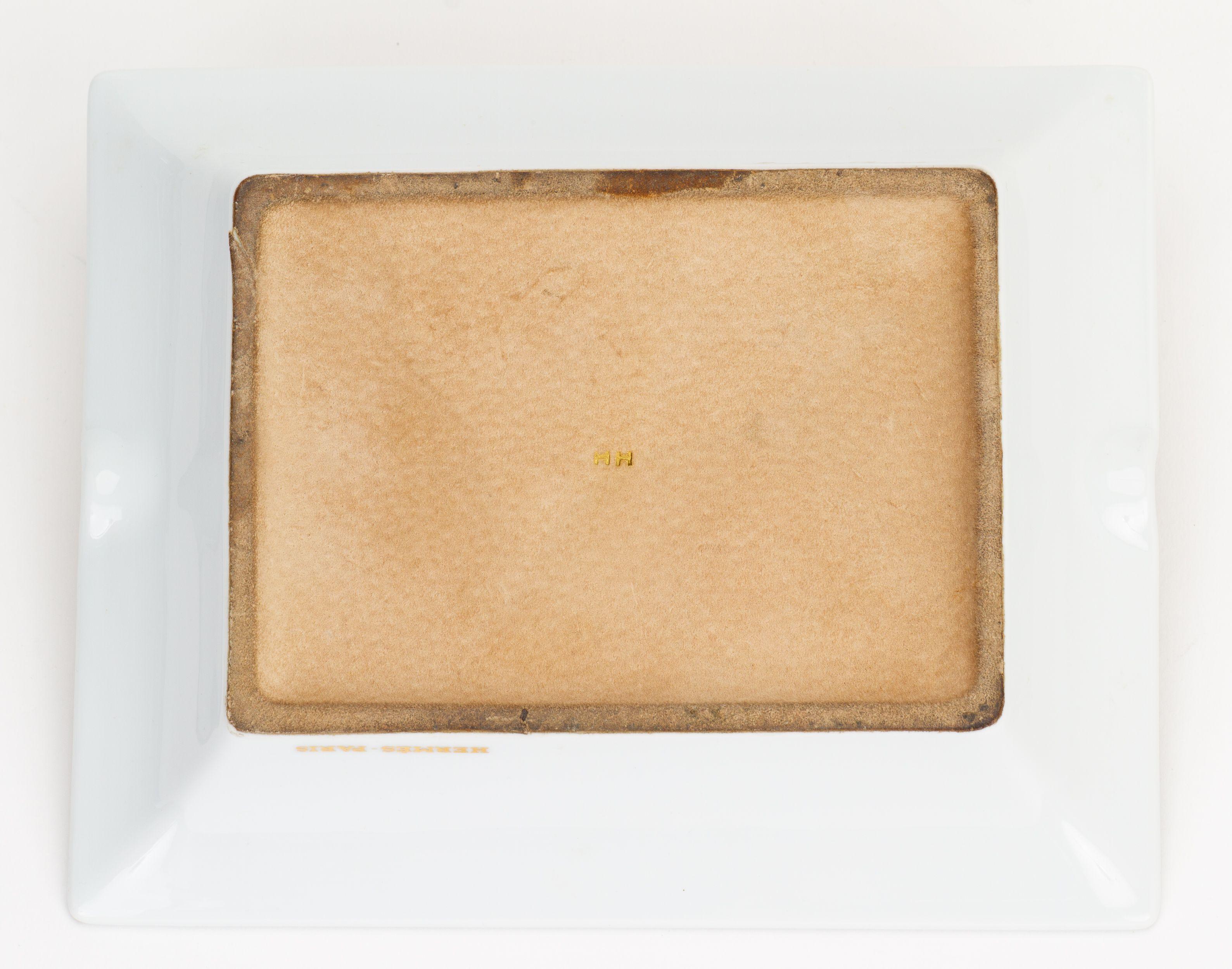 da uomo o donna Hermès Mosaic Equestrian Horse Ashtray in vendita