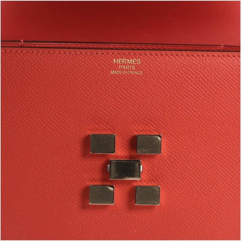 Hermes Mosaique Au 24 Bag Epsom 17 In Good Condition In NY, NY