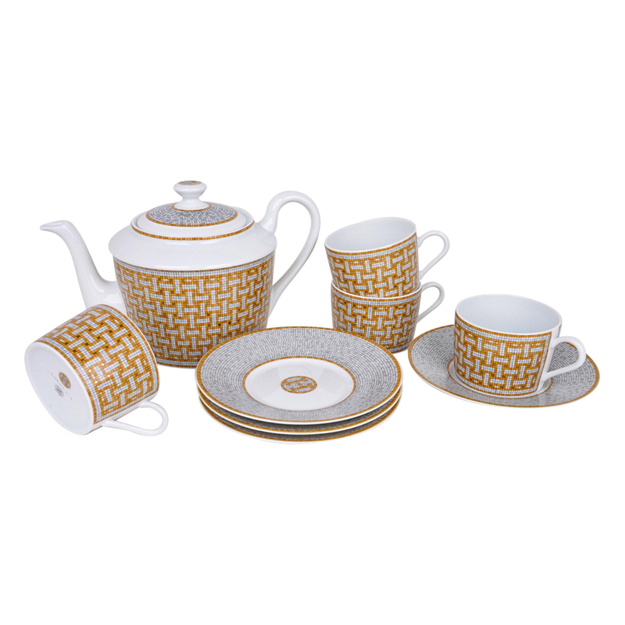 Hermes Teapot - 3 For Sale on 1stDibs | hermes teapot set, set 