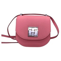Hermes Mosaique au 24 Mini 17 Bag Pink Epsom Leather Stamp Y