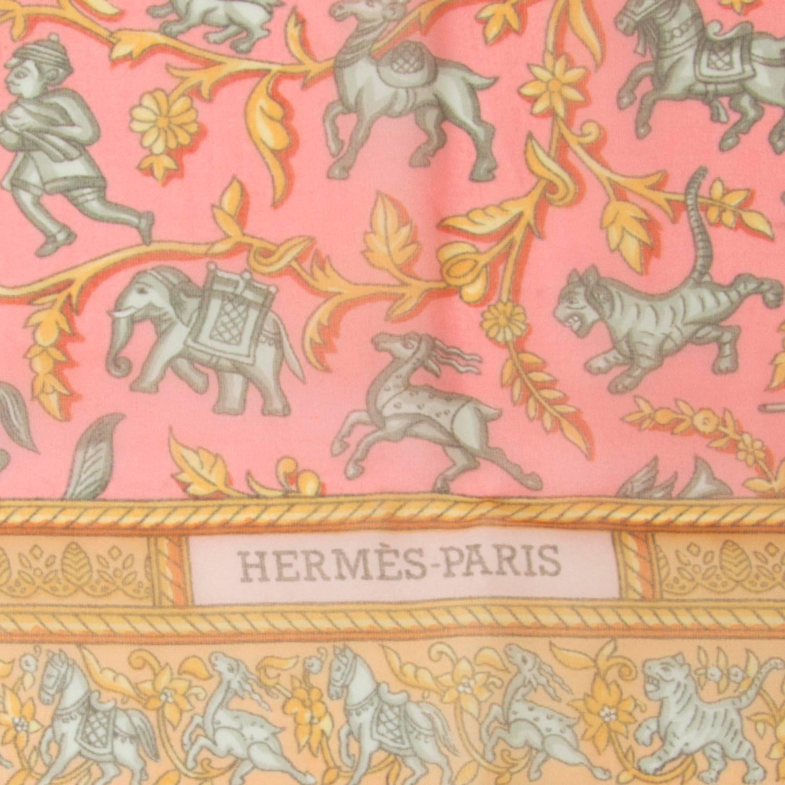 hermes mousseline scarf