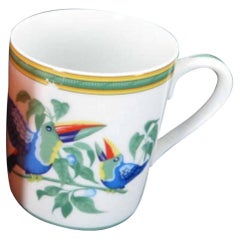 Vintage Hermès Multi Color Tucan Mug Cup 235012