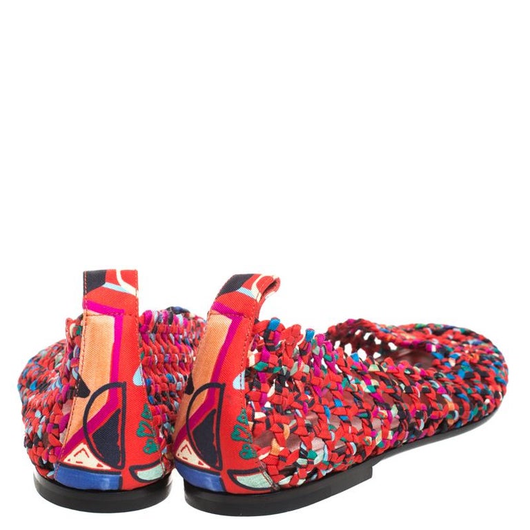 hermes ballet flats