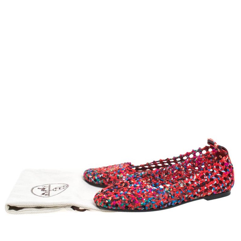 hermes ballet flats