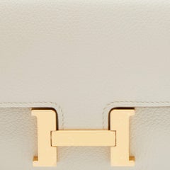 Hermes Mushroom Evercolor Leather Constance Slim Wallet