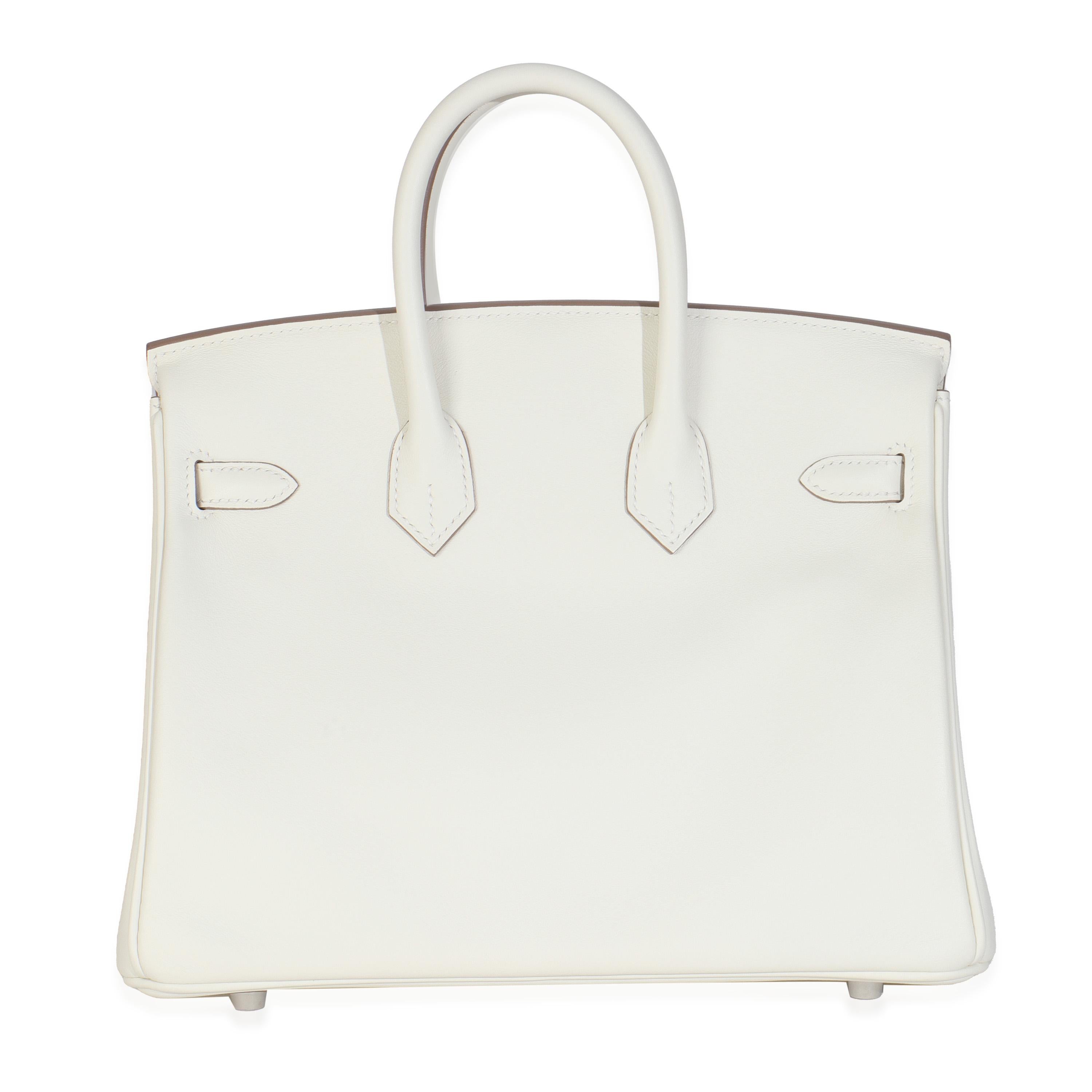 Hermès Fungo Swift Birkin 25 PHW in vendita 1