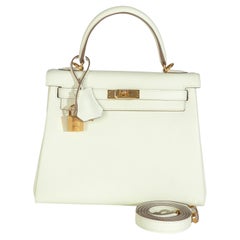 Hermès Mushroom Togo Retourne Kelly 25 GHW