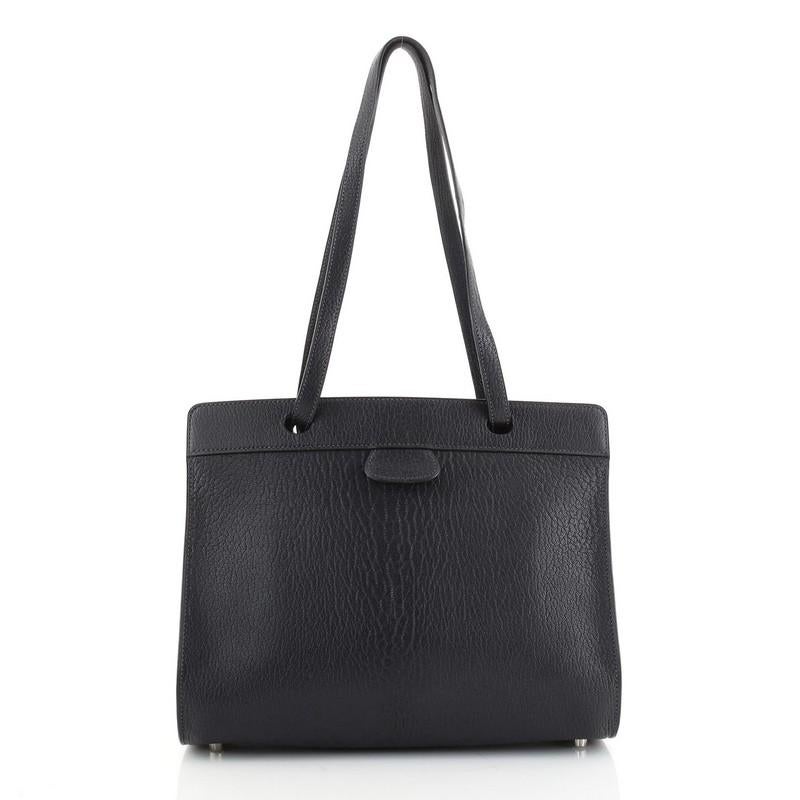 Hermes Muso Tote Leather In Good Condition In NY, NY